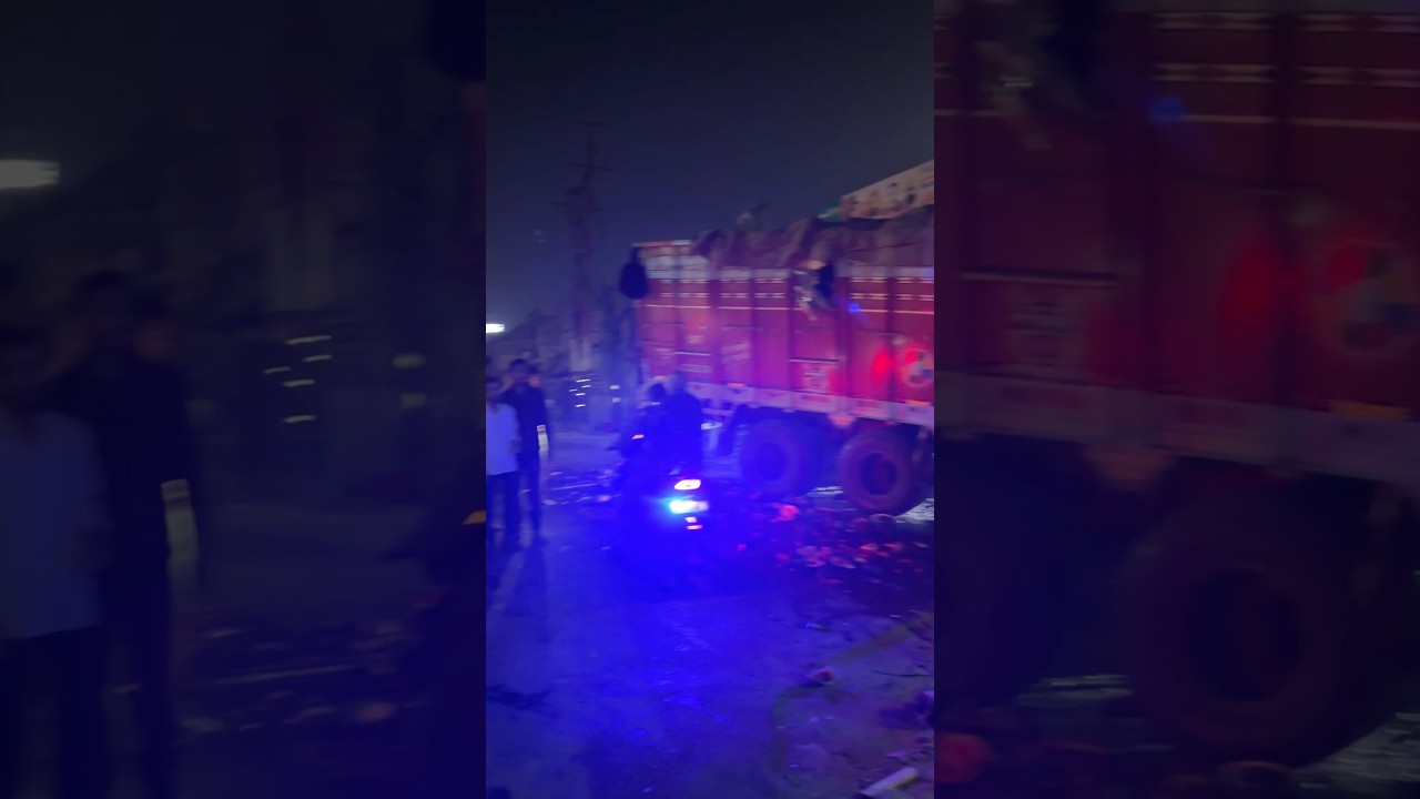 Saharanpur Janakpuri Chowk Par Bada Truck Accident | Abhi Abhi Hui Ghatna