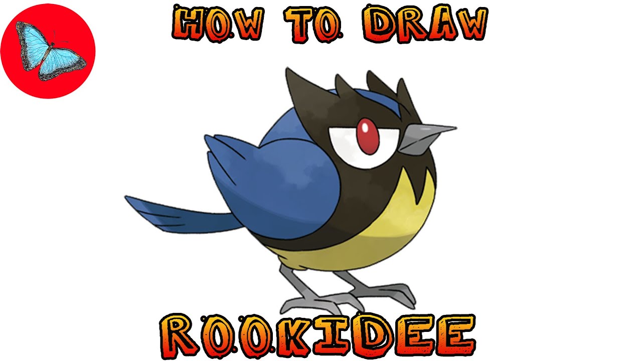 How To Draw Pokemon - Rookidee | Drawing Animals
