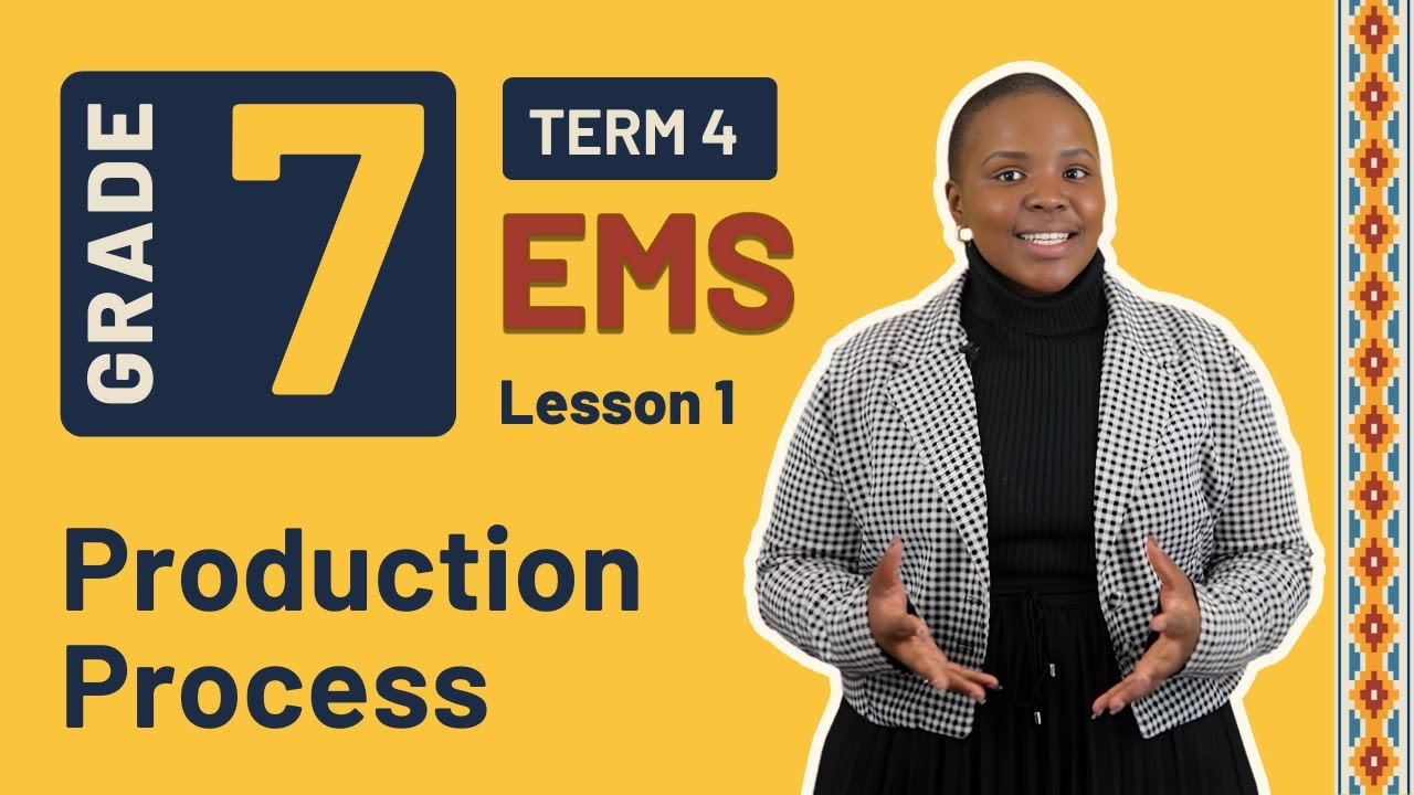 Gr7 EMS: Eco. & Entr. | Term 4 | Lesson 1 | Production Process