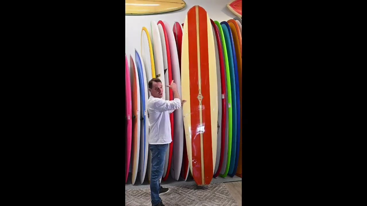 Classic Board Profile of a mid 1960s Hap Jacobs 422 that hangs in the shop.