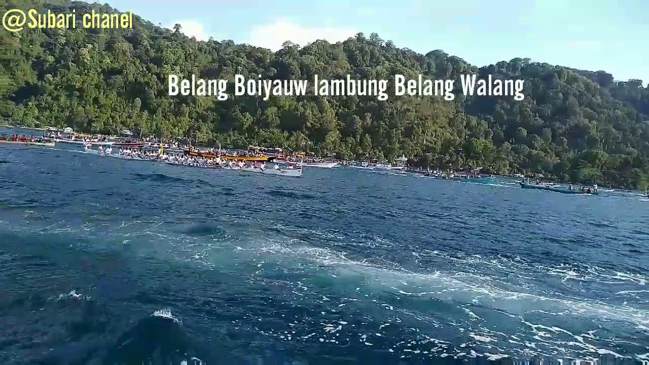 Pertandingan 3 Belang Boiyauw,Lonthoir, Walang I Latihan Belang