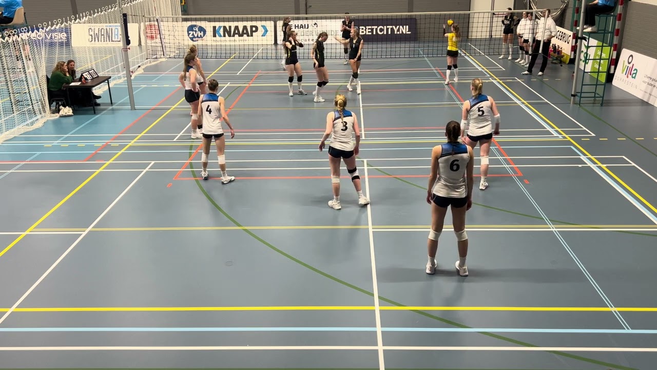 NOJK Sliedrecht MA vs. Zaanstad MA. 1e set