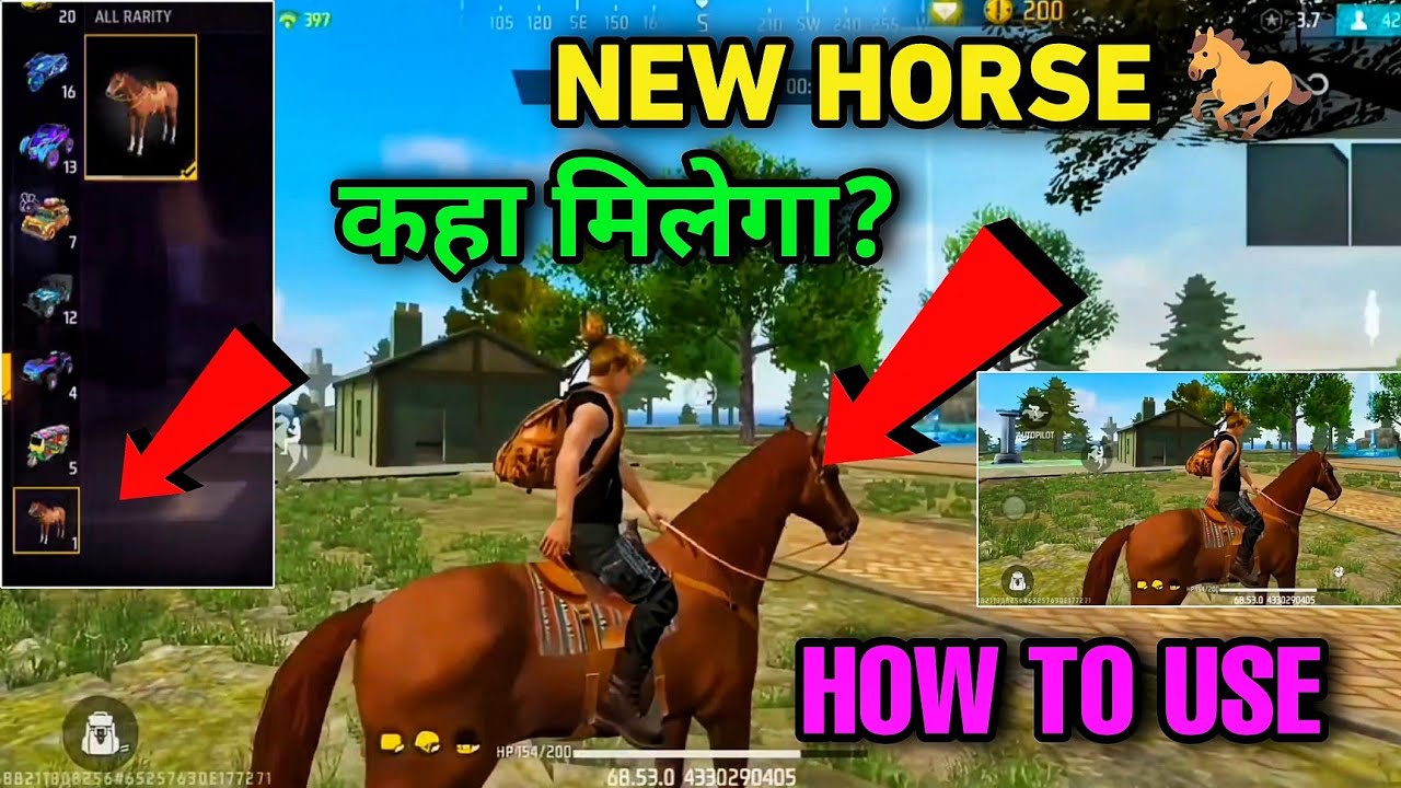 Where is horse 🐎  Ob53 New Update | kaha kaise milega NEW EVENT UPDATE TODAY | free fire ff horse 