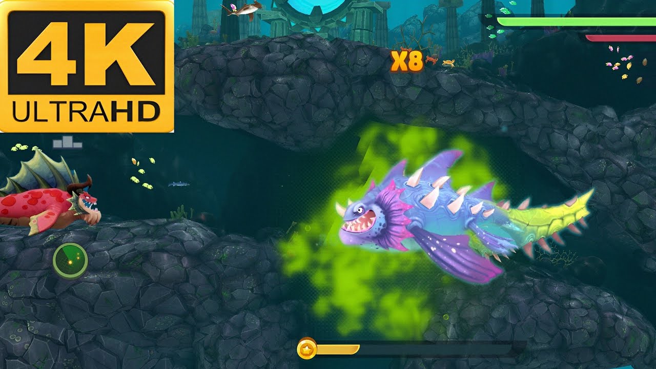 HUNGRY SHARK / AARÓN / GAMEPLAY 4K SIN COMENTARIOS 🔥