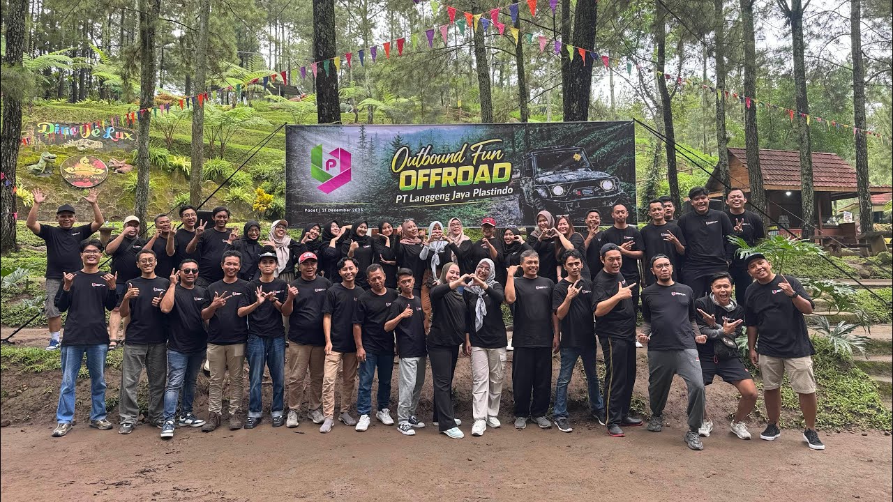 Outbound Fun Offroad PT Langgeng Jaya Plastindo di Bernah de Vallei Pacet 