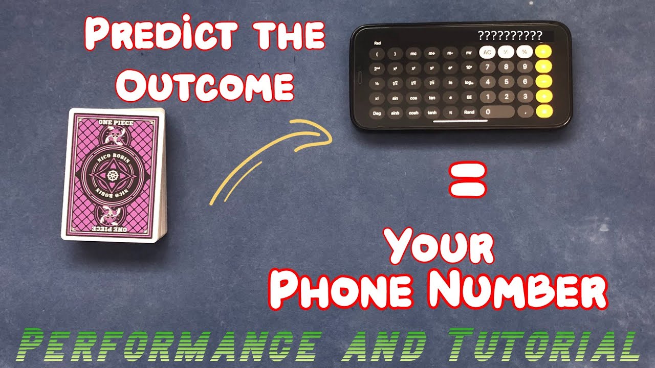 Phone Spoofing | Fun ORIGINAL Calculator Phone Number Card Trick