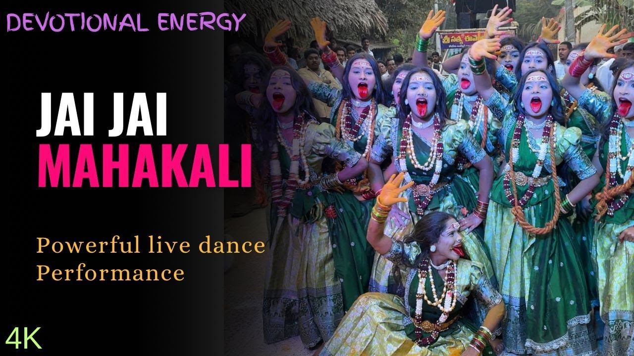 JAI JAI MAHAKALI original song | Powerful live dance performance