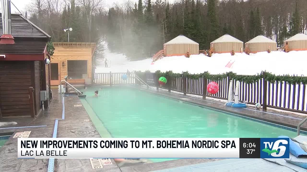 Новые улучшения в Nordic Spa в Маунт-Богемии