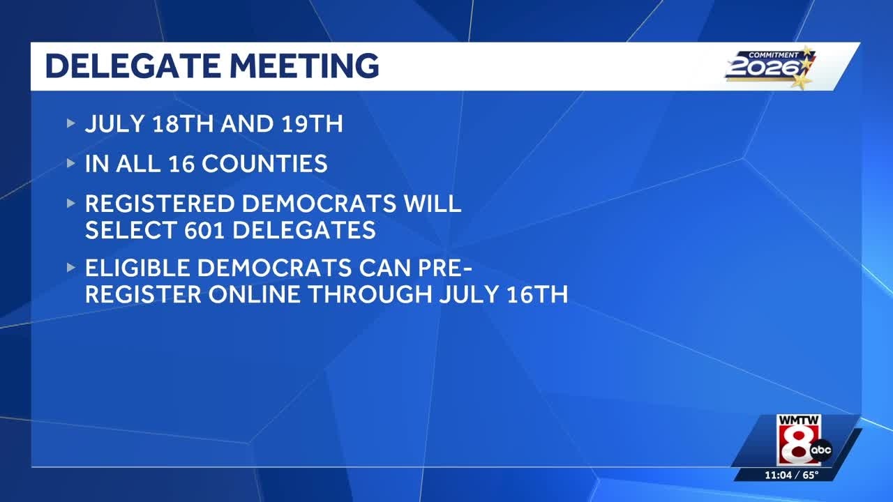 Maine Democrats announce process for selecting delegates ahead of U.S. Senate nominating convention