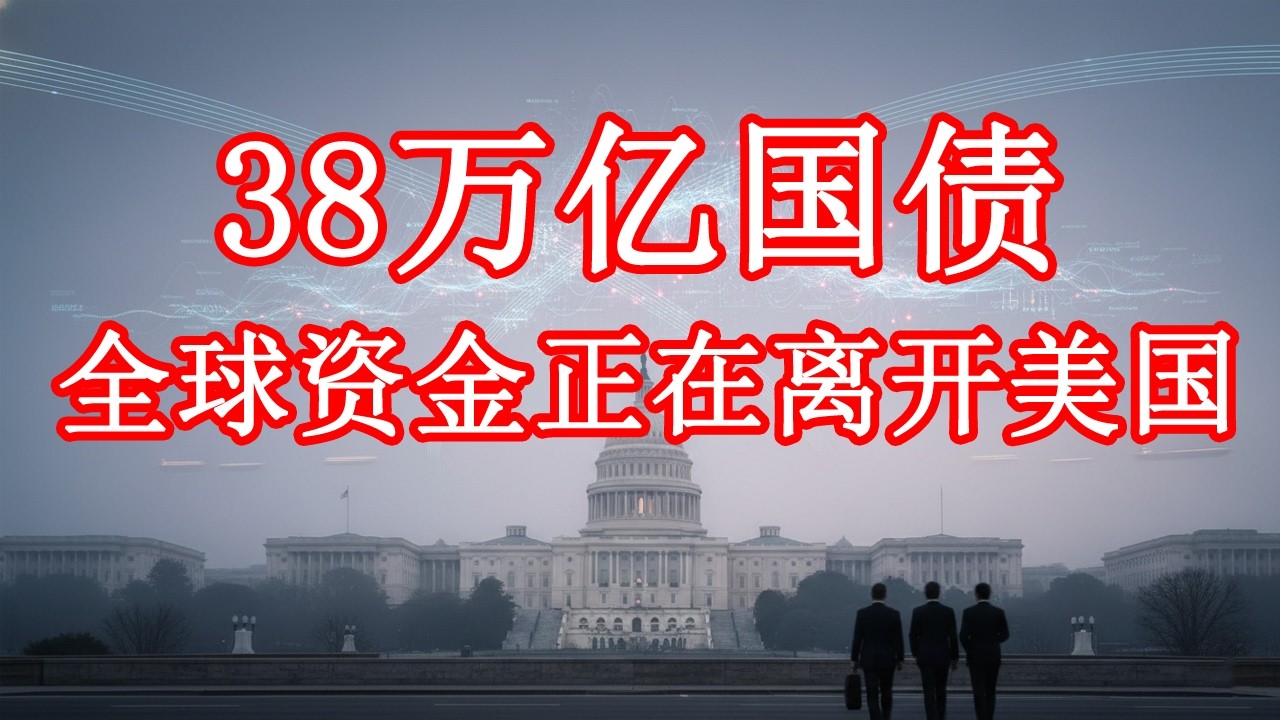 38万亿美元国债压顶：全球最大资金正在撤离美元