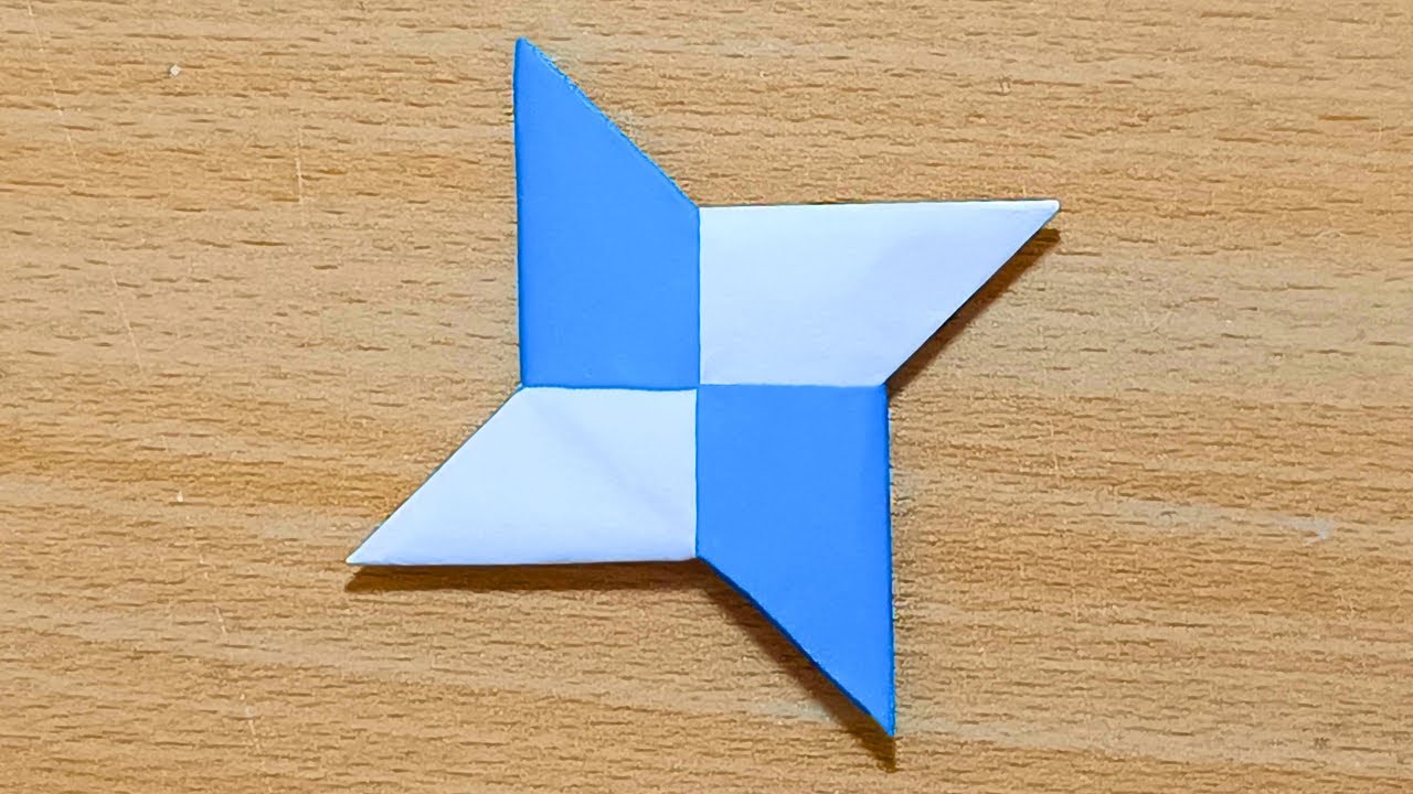 🥷 Origami Ninja Star | Easy Paper Shuriken Tutorial For Beginners | DIY