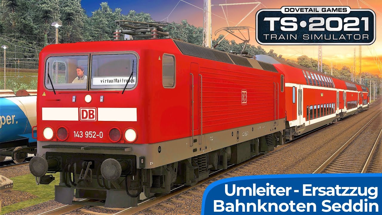 ABSCHLEPPEN | Ein Unglück kommt selten allein! | TRAIN SIMULATOR 2021 | Bahnknoten Seddin – BR 143