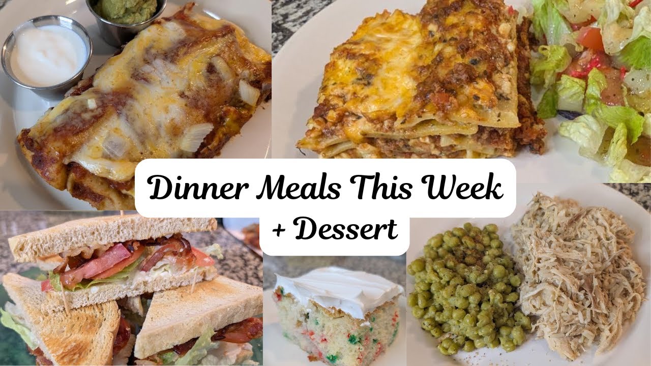 What's For Dinner? | Dinner Meals This Week | Easy & Budget Friendly Dinners