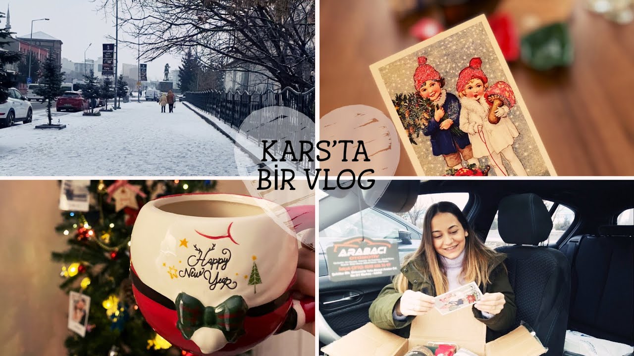 KARS'TA KIŞ I Batman'dan Gelen Sürpriz I Yeni Yıl Temalı Günler I VLOG ✨