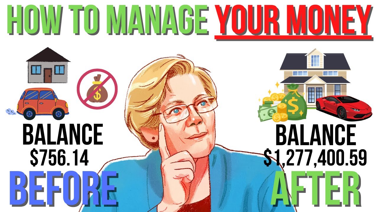 How To Manage Money Effectively - 50/30/20 Rule (Elizabeth Warren)
