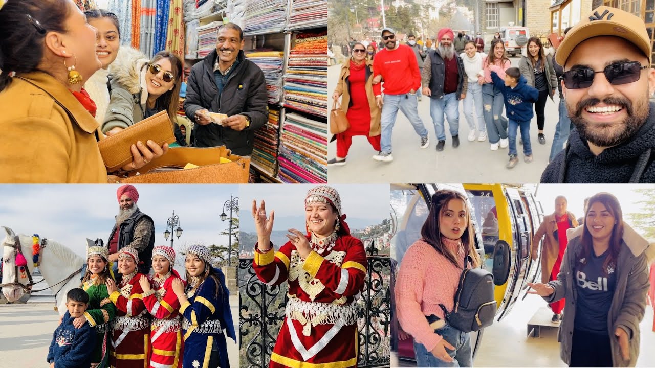 MALL ROAD TE GIDHA | MALL ROAD SHIMLA | INDER & KIRAT