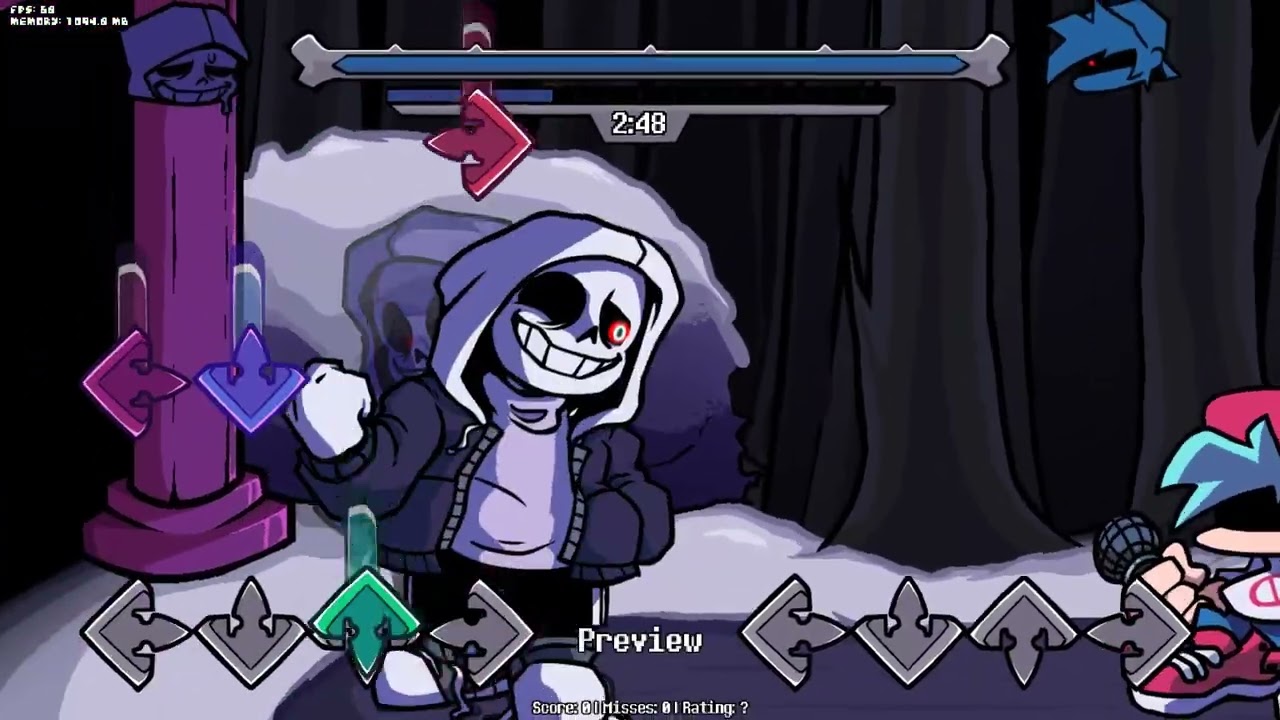 Friday Night Dustin Perseverance Port (Ghost engine so fire)(Fan Floid 100%)