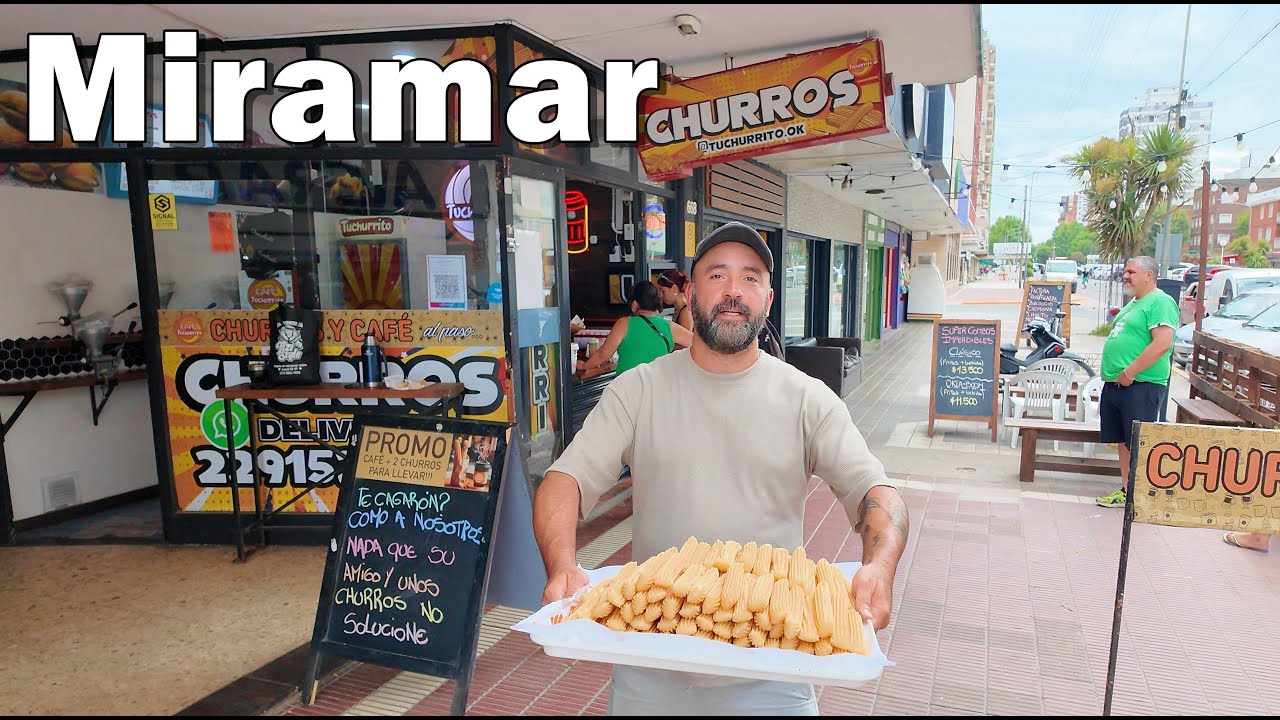 LLegue a Miramar para probar los mejores churros de Argentina