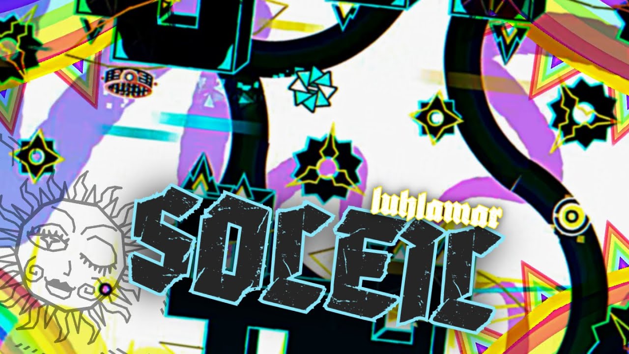하늘을 나는 듯한 맵! SOLEIL 100% by luhlamar | Geometry Dash