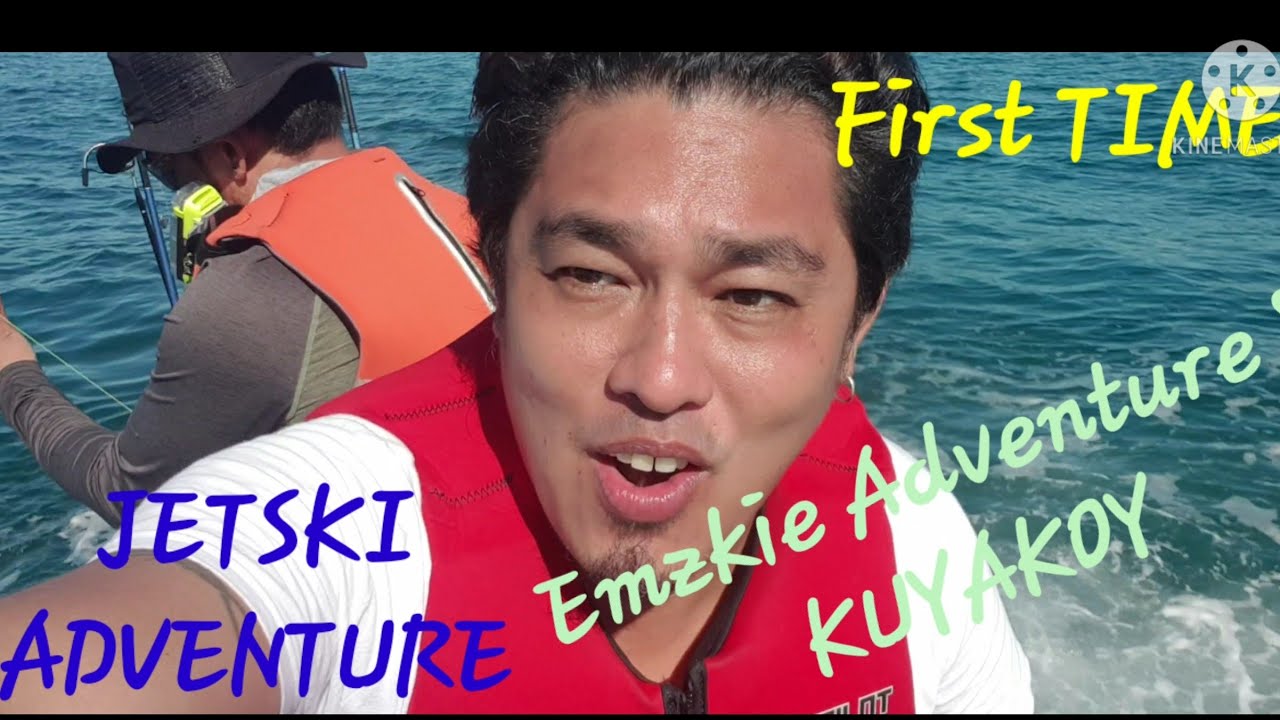FIRST TIME RIDING JETSKI + SEADOO FISHPRO | OCEAN TRIP &FISHING + GIANT STINGRAY SHOWED UP + MORETON