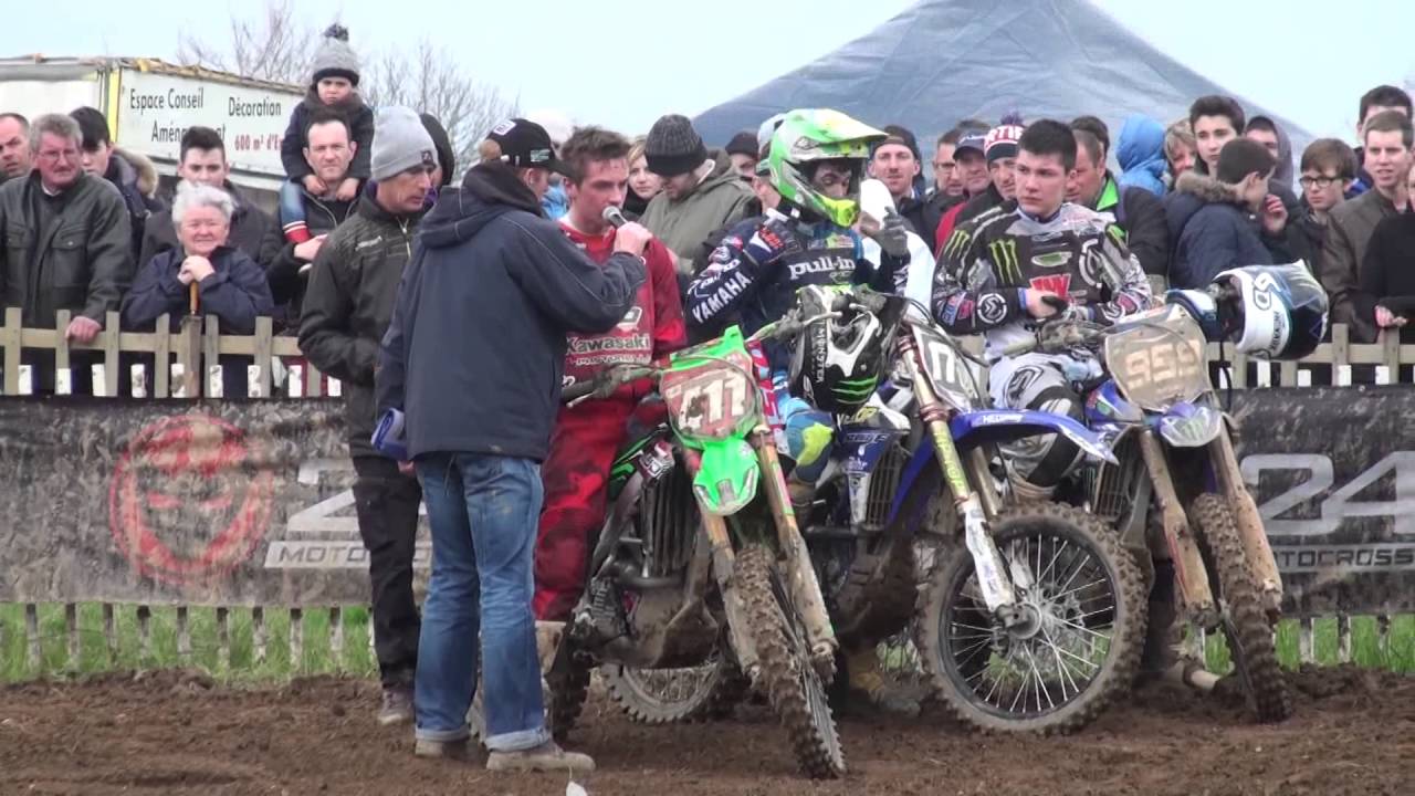 Motocross élite Romagné Nicolas Dercourt