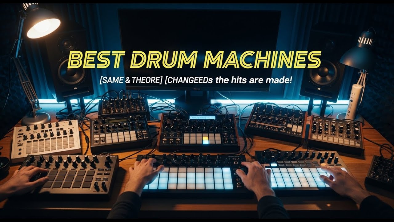 TOP 5 Best Drum Machines Drum Machines That Hit Like PROFESSIONAL STUDIO Rigs 🤯