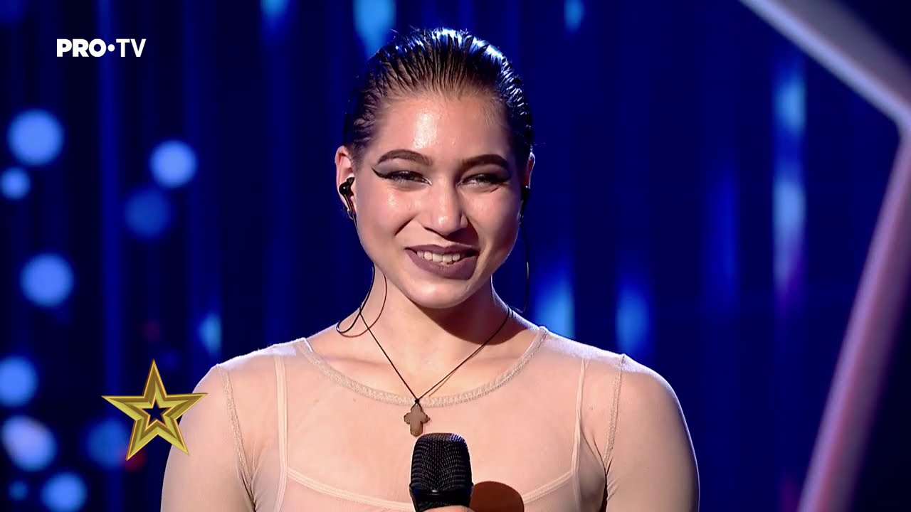 Românii au talent 2021: Viktoria Dziuba, număr impresionant de acrobație