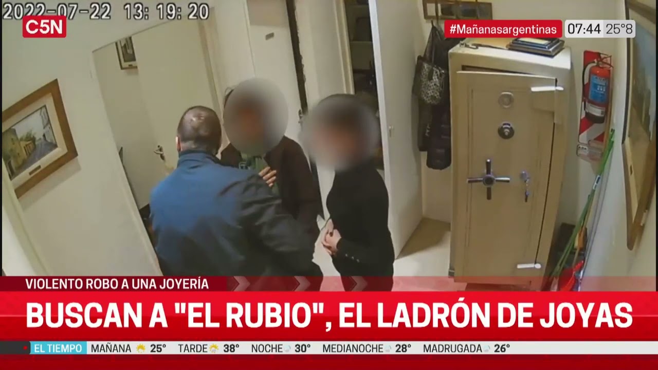 ROBO en una JOYERÍA en PALERMO: BUSCAN A 