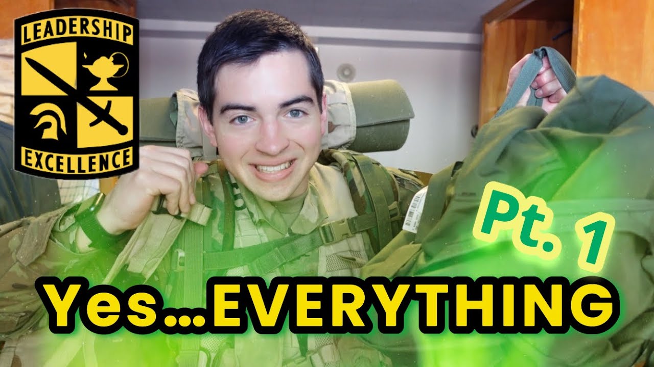 All my ARMY ROTC Gear (+TIPS for Using It) | Pt.1