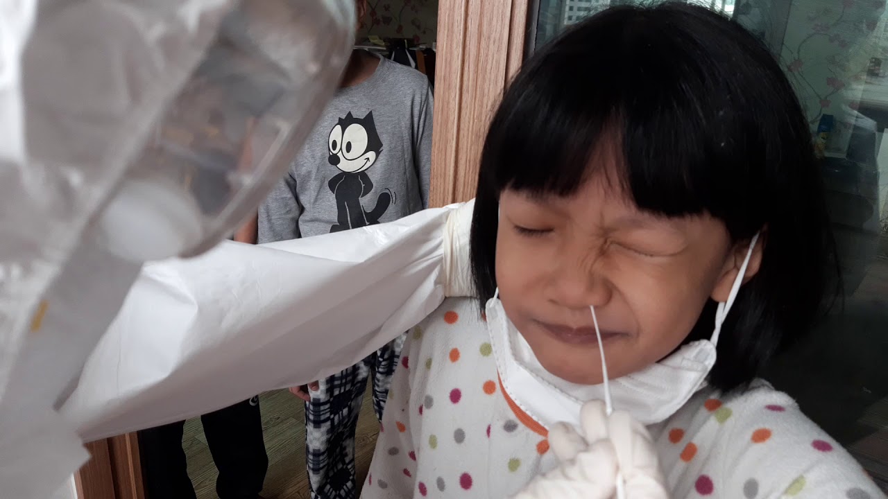 격리 13일째 마지막 코로나 검사..우리아이가 달라졌어요!