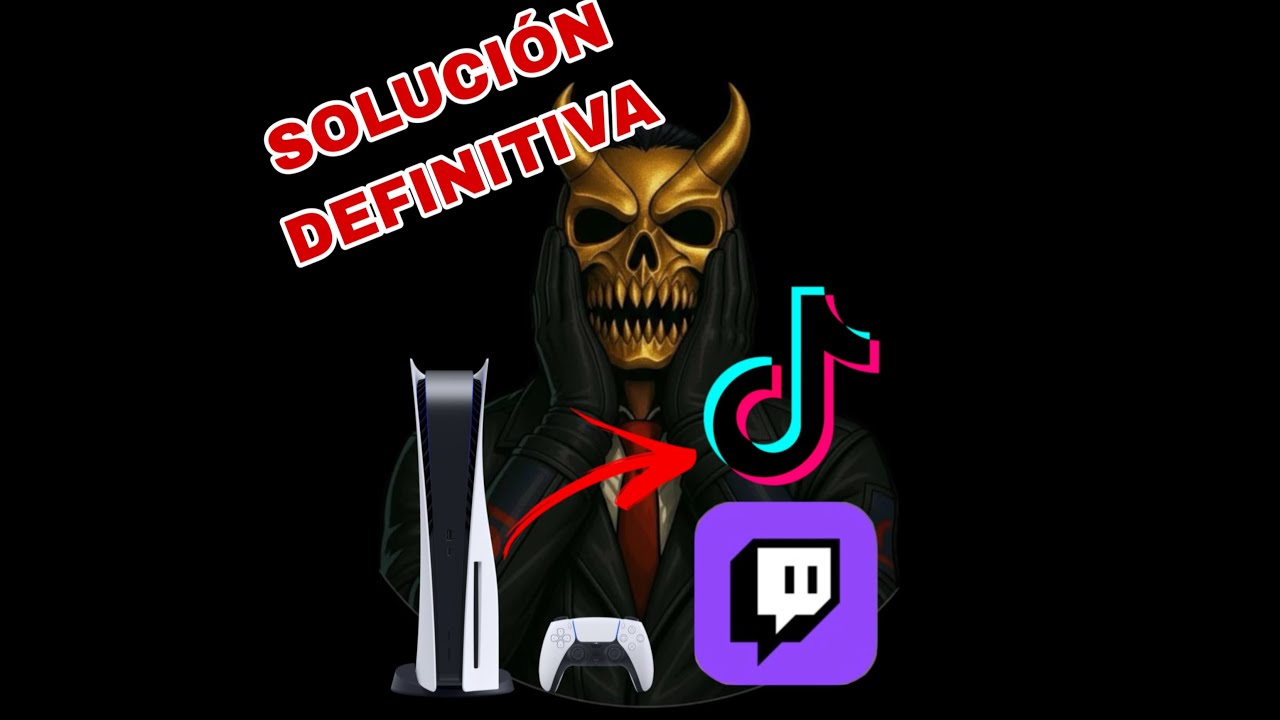 COMO TRANSMITIR DESDE LA PS5 a TWITCH, TIKTOK Y YOUTUBE 😳🔥