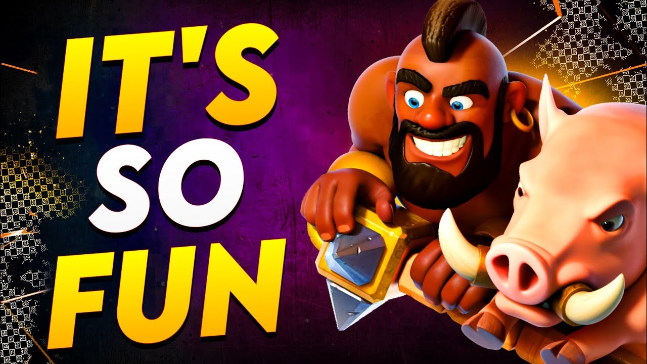 I've Never *LOVED* a Hog Rider Deck More...
