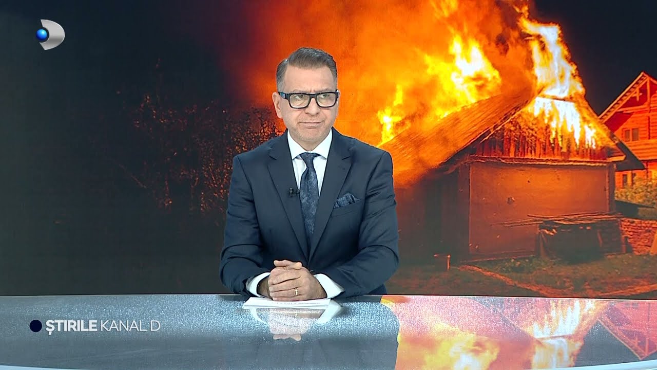 Stirile Kanal D - Colonel mort dupa ce i-a explodat casa! | Editie de pranz