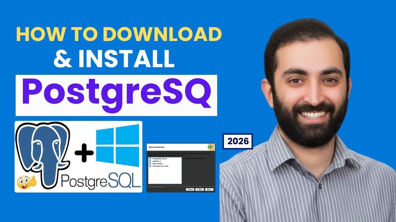 How To Download and Install PostgreSQL (2026 Step-by-Step Guide)