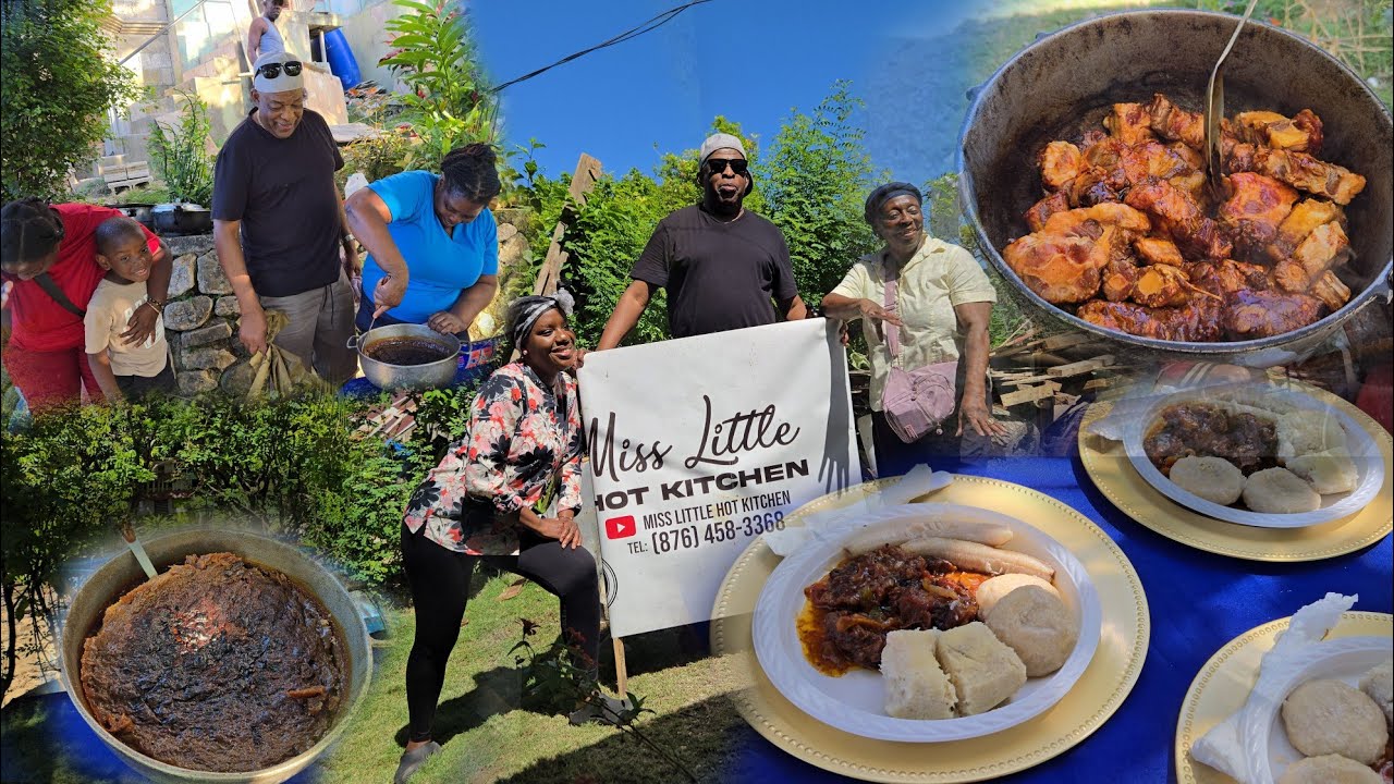Oxtail With Renta Yam Banana & Dumpling | Fried Chicken & Potatoe Pudding For Our Returning Guests