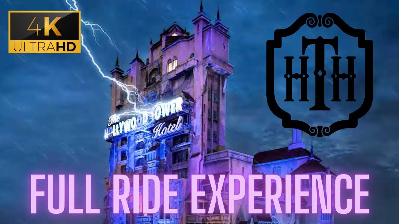 Twilight Zone Tower of Terror 4K POV | Hollywood Studios Walt Disney World
