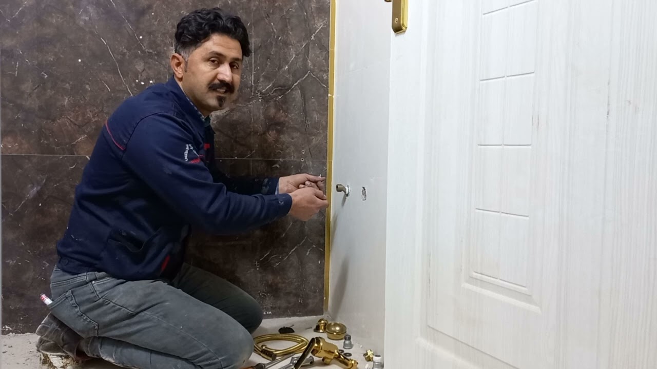 آموزش نصب شیر توالت یا شیر مخلوط