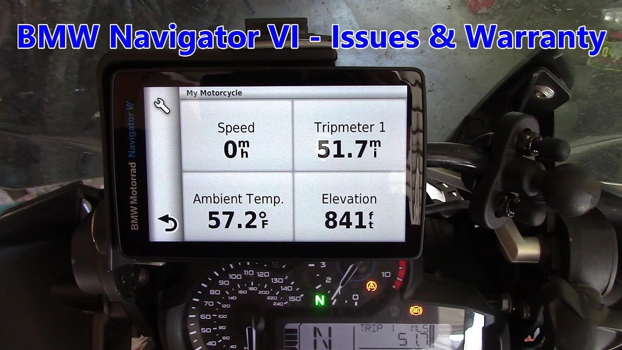 BMW  Navigator VI (Garmin) Issues & Warranty