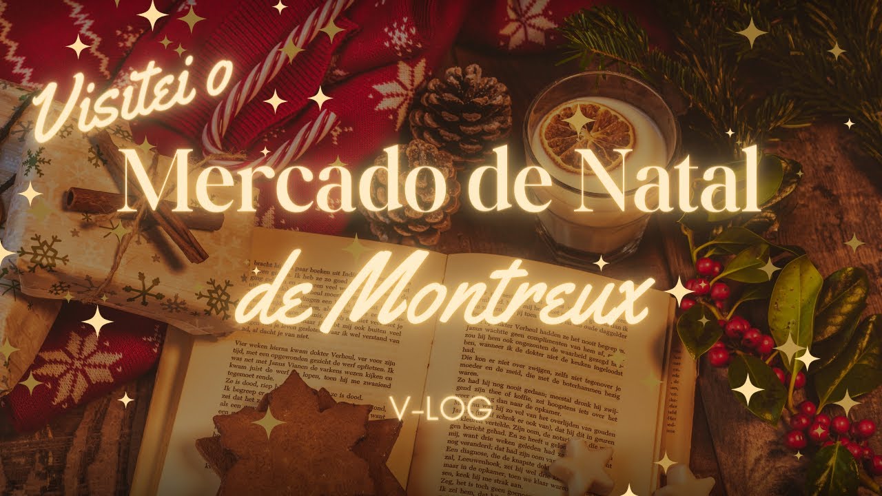 Conheci o MERCADO de NATAL de Montreux na Suíça! | Carolina NOW #switzerland #suica #vlog