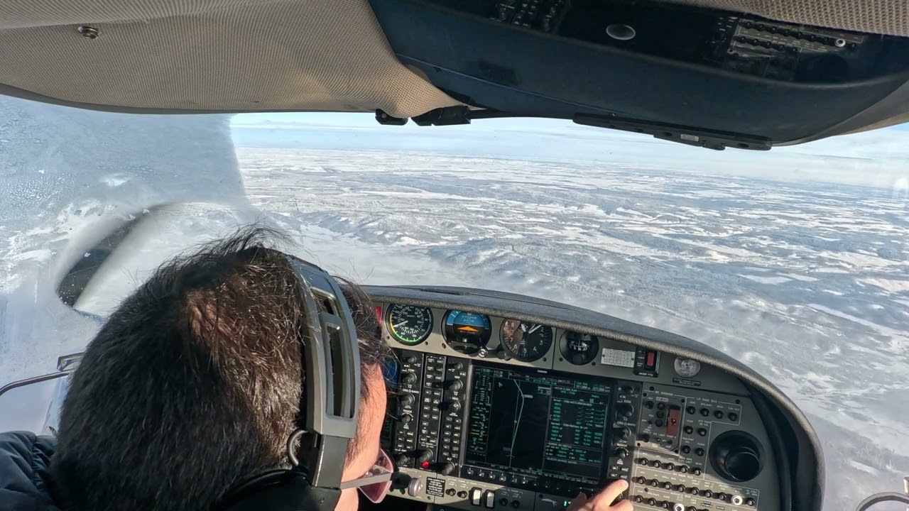 DA42-VI IFR into Calgary/Springbank Airport (CYBW)