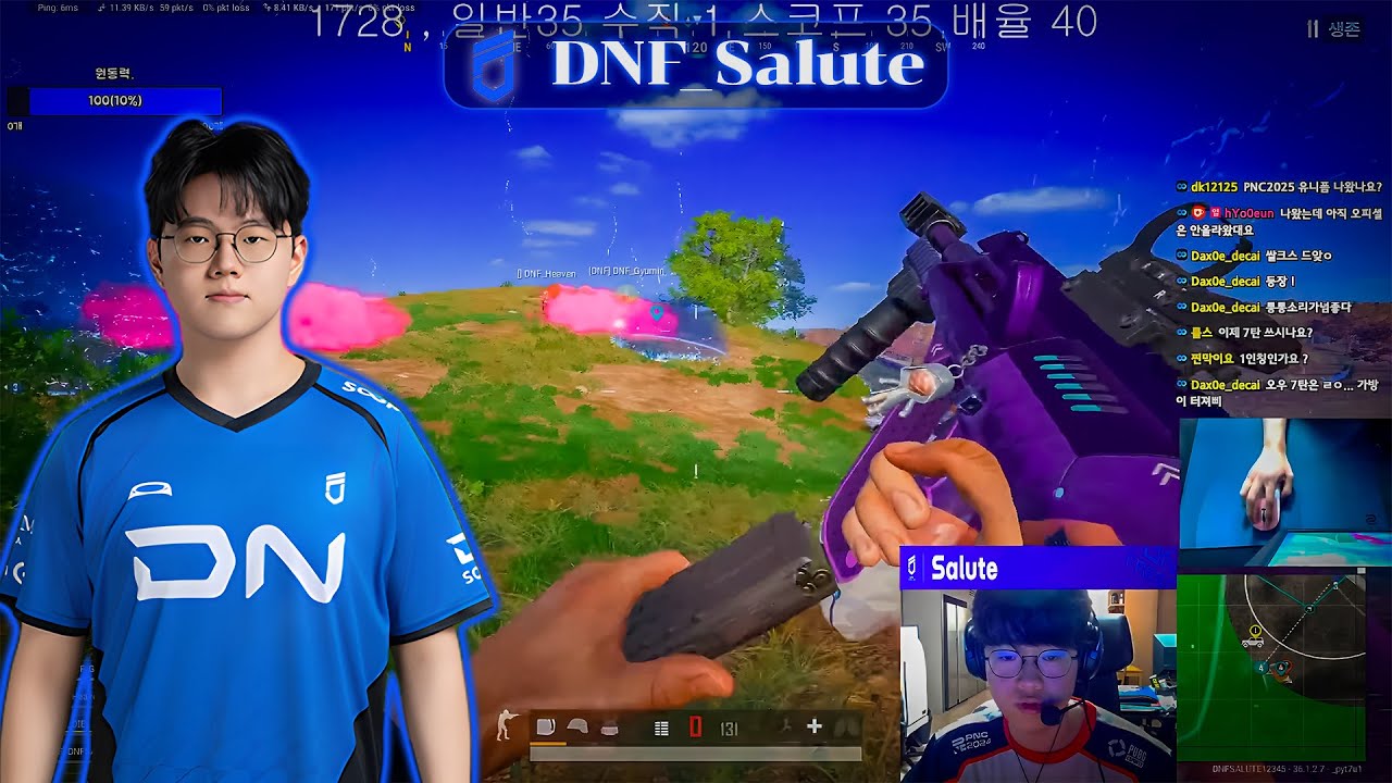 DNF_Salute#53 | FPP SQUAD RANKED | PUBG Pro-Player
