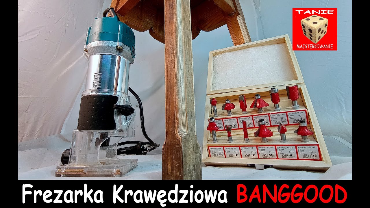 Górnowrzecionowa Frezarka Krawędziowa BANGGOOD - Bardzo Przydatne Narzędzie Warsztatowe !!!