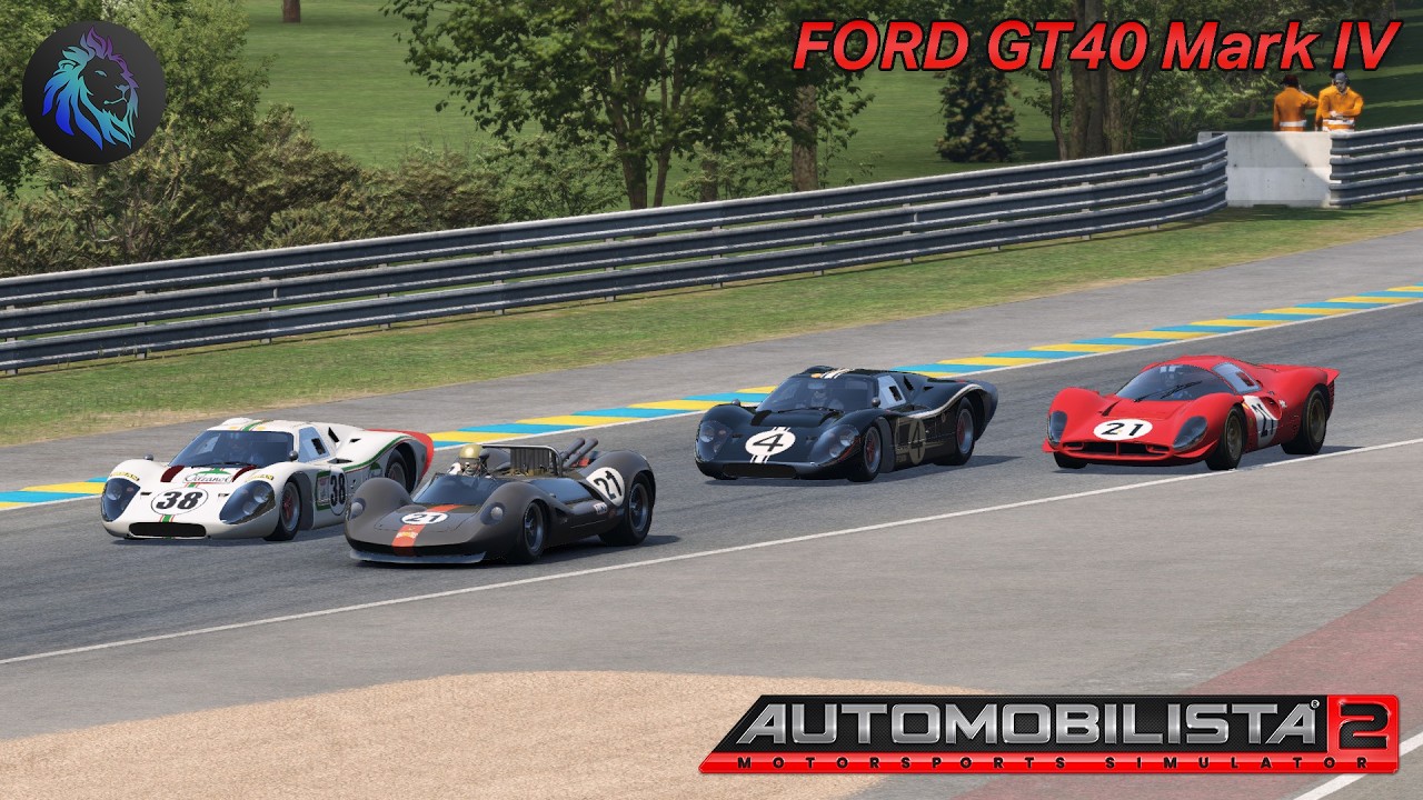 AMS2 - Ford GT40 Mk IV - Le Mans 05 - 5 Runden Rennen | Format: 