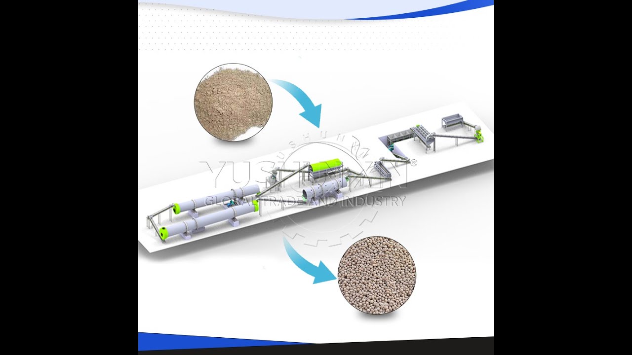 Working Process of Phosphate Fertilizer Production Line