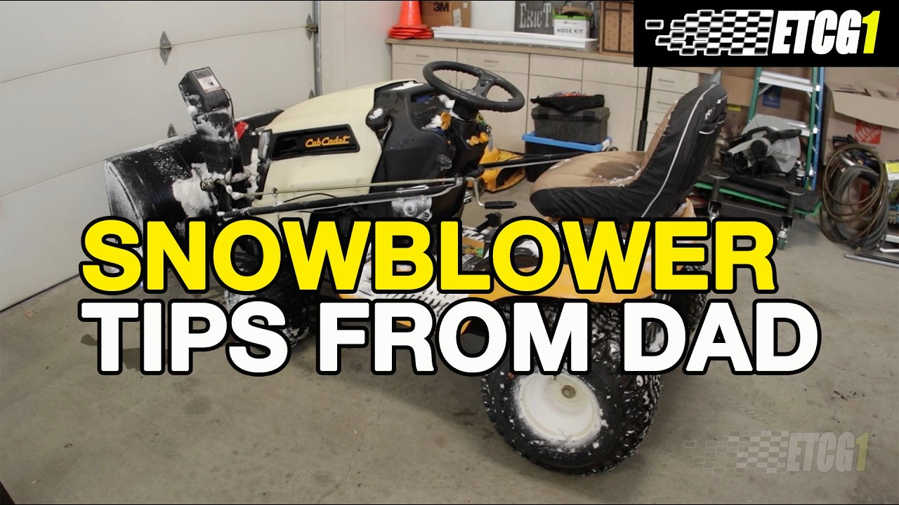 Tips My Dad Gave Me About Using a Snowblower