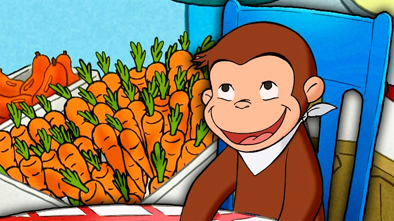 Such Delicious Vegetables! 🥕 | Curious George | Adventure & Play