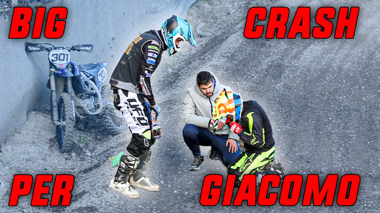 Il 2024 comincia con un BIG CRASH! - MX Vlog 2024 EP 01