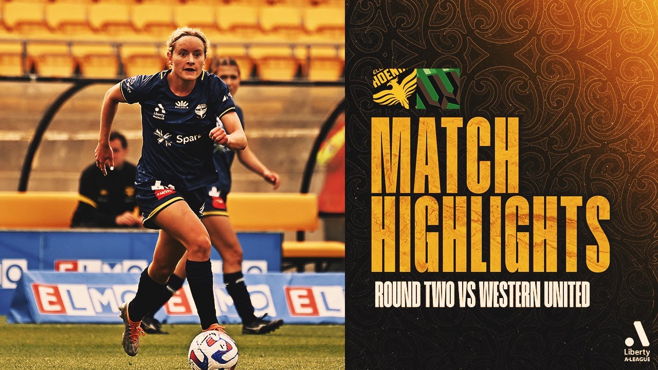Match Highlights | Wellington Phoenix vs Western United | A-League Women | Round Two