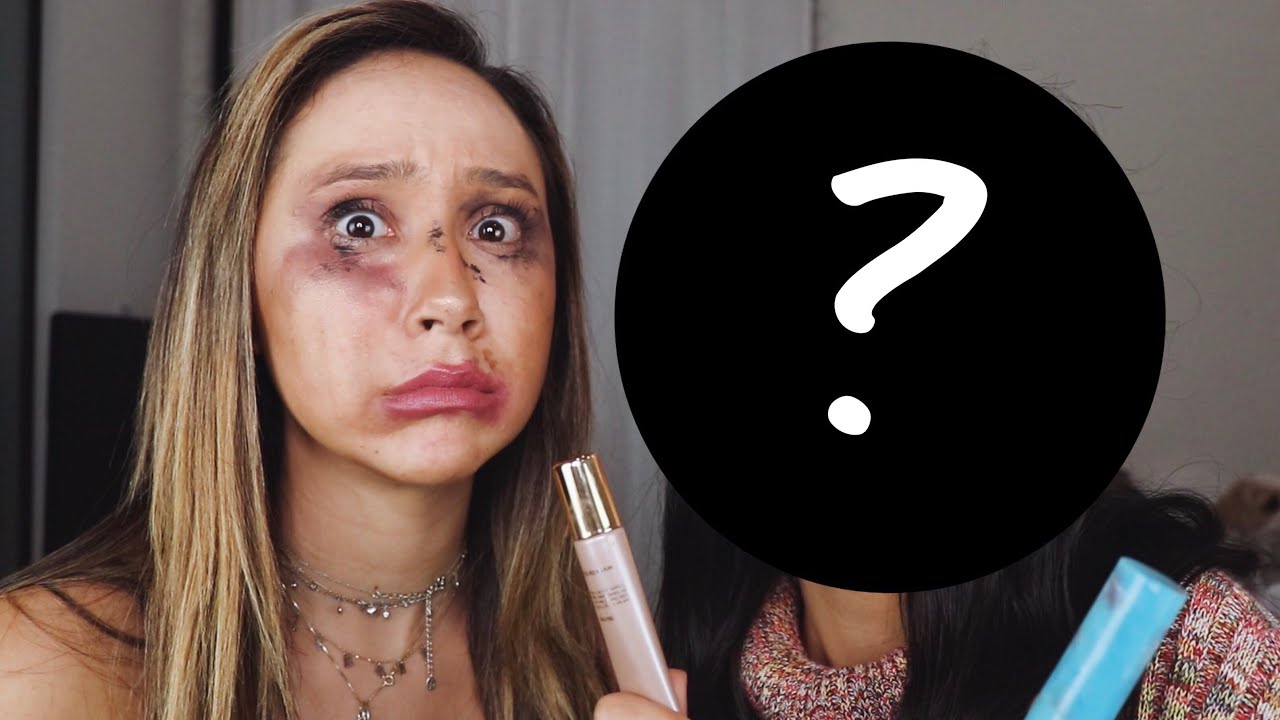 BLINDFOLDED MAKEUP CHALLENGE W/ BEST FRIEND!!