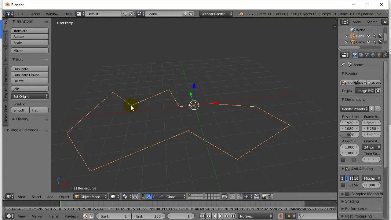 Blender Curve To Custom Shape